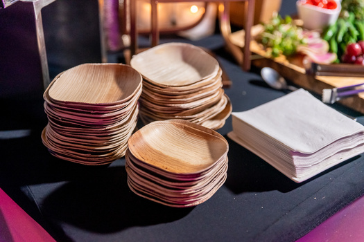 Along with bamboo, plastic alternatives are biodegradable and can be made from vegetable fats and oils, cornstarch, straw, woodchips, sawdust and recycled food waste. (Jaimie/Adobe Stock)  