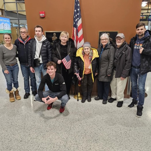 The North Dakota group FM Volunteers for Ukraine has helped sponsor Ukrainians granted temporary work status after fleeing the war with Russia. Officials said social integration has been a key benefit. (Photo courtesy of FM Volunteers)