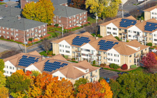 More than 25,000 Minnesotans are subscribers in the state's Community Solar Program. Supporters said it helps people, like renters, access solar power when they otherwise would face barriers in tapping into the resource. (Adobe Stock)