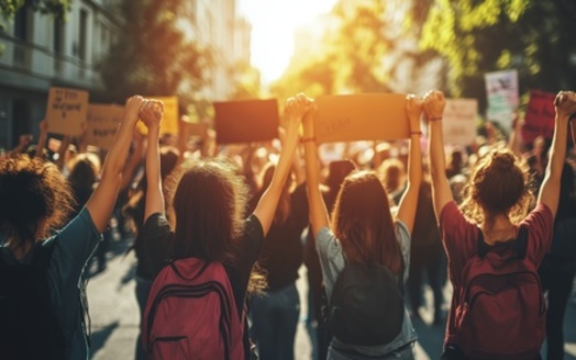 Universities across the country have protested against the Trump administration's actions targeting higher-ed funding, speech and international students. (Adobe Stock) 