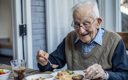 Seniors in Cook County, Illinois, said programs like Meals on Wheels providing hot meals delivered to them every day helps them feel safer in their homes. (Adobe Stock) 