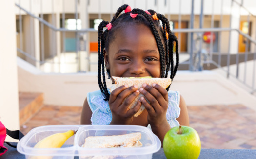 Summer food feeding sites can be found by texting 